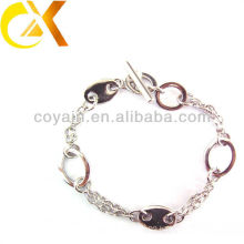 Fashion girl stainless steel jewelry beautiful charm bracelets